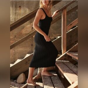 NWT FP Santos Sleeveless Midi Sweater Dress